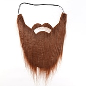cheap Party Supplies-carnival Beard Santa Beard White long hair black beard party beard dress up