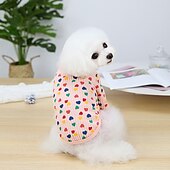 halpa Takit-Koirat Kissat Takit Takki Muoti söpö tyyli Talvi Lämmin Pehmeä Pestävä Mukava ulko- Urheilu Koiran vaatteet for Bichon Frise Villakoira Pomeranian Pienelle lemmikille papillon