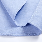 preiswerte Oxford-Hemden für Herren-Herren Hemd Oberhemd Gestreiftes Hemd Oxford Hemd Streifen Büro &amp; Karriere Hochzeitsfeier Rote Blau Grau Langarm Umlegekragen Frühling &amp; Herbst Bekleidung Vordertasche