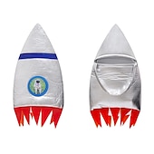 levne halloweenské kostýmy pro páry-astronaut onesies with bag 2 ks dětský chlapecký dívčí cosplay kostým karnevalové představení maškarní jednoduché halloweenské kostýmy světový den knihy