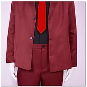tanie Kostiumy anime-Ocean Adventurer Sanji Pirat Słomkowy Kapelusz Anime Kostium Cosplay Stroje Garnitury cosplay Halloween Karnawał Bal maskowy Płaszcz Koszula Spodnie Na Męskie Dla nastolatków Dla dorosłych