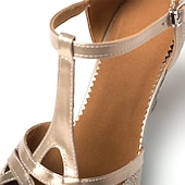 economico Calzature-Retrò Vintage Anni Ruggenti Anni 1920 Scarpe Tacchi con cinturino a T Ragazza Flapper Charleston Invitato al matrimonio Costume Per donna Carnevale Capodanno San Valentino Abbigliamento da sera