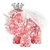 olcso Építőjátékok-Építőkockák Virág / Virág sorozat Virág Valentin nap Teddy Day Anyák napja Nők napja összeegyeztethető ABS + PC Legoing Kreatív Dekompressziós játékok Szülő-gyermek interakció Gyermeknek Játékok