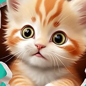 ieftine Animale 3D ale fetei-Fete 3D Desene Animate Pisica Hanorac cu Glugă Pullover Roz Manșon Lung Tipărire 3D Primăvară Toamnă Activ Modă Drăguţ Copii 3-12 ani Capișon În aer liber Casual Zilnic Fit regulat