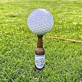 cheap Golf Accessories &amp; Equipment-Beer Bottle Golf Tees - Christmas Golf Gift For Man or Woman - Virtually Unbreakable Golf Tee - Great for Christmas and Birthday Presents