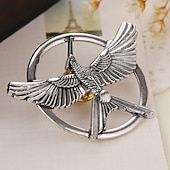 cheap Accessories-Hunger Games Mockingjay Brooch Pins Cosplay Movie Cosplay for Men&#039;s Women&#039;s Adults&#039; Masquerade