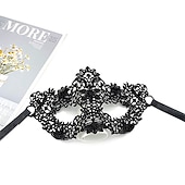 cheap Photobooth Props-10 Pcs Adult Party Lace Mask Half Face Masked Ball Women&#039;s Halloween Props Black Fun Eye Mask