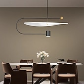 preiswerte Insellichter-20 cm Liniendesign Pendelleuchte Acryl Eisen Moderner Stil Vintage Modern 110-120V 220-240V