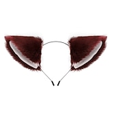 preiswerte Haarstyling-Zubehör-Katzenohren (gedämpftes Brot in Form von Katzenohren), Glöckchen-Haarband, Haar-Accessoires, japanisches Katzen-Kopfband, Halloween-Party, sexy Haarband