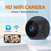 economico Videocamere di sorveglianza domestica per interni-2023 nuova mini telecamera wk12 wifi visione notturna piccole telecamere segrete videocamera di sicurezza wireless HD attivata dal movimento