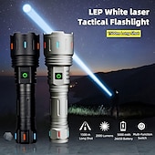 זול אורות עבודה-פנסים נטענים LED פנס טקטי בהיר סופר בהיר, פנסים כף יד ניתנים להגדלה בקיבולת עוצמה גבוהה עבור חירום מתנה לקמפינג טיולים