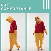cheap Couples&#039; &amp; Group Costumes-Kid&#039;s Adults&#039; Cartoon Group Costume Nightwear Onesie Pajamas Carnival Costume Animal Onesie Pajamas Kigurumi Pajamas Funny Costume For Men and Women Boys and Girls Carnival Cartoon