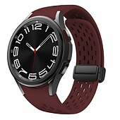 cheap Samsung Watch Bands-Watch Band for Samsung Galaxy Watch 7/6/5/4 40/44mm, Galaxy Watch 5 Pro 45mm, Galaxy Watch 4/6 Classic 42/46/43/47mm, Watch 3, Active 2, Gear S2 Silicone Replacement  Strap Waterproof Adjustable