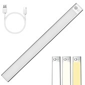 cheap Cabinet Light-Light In The Box Wireless Motion Sensor Under Cabinet Light, Wardrobe Light Color Adjustable Infrared Cat Eye Motion Sensor Kitchen Led Under-Cabinet Lights