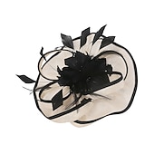 cheap Fascinators &amp; Hats-Elegant Headpiece Fascinators Hat Fascinator Gentlewoman Fancy Dress Women's Derby Wedding Party Ascot Adults' Hat Spring &amp; Summer