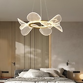 ieftine Lumini insulare-candelabru de tavan, candelabru cu led modern, candelabru pentru sufragerie, candelabru modern, simplu, atmosferă de lumină, gospodărie, fluture, lampa de sufragerie, rețea de lămpi cu pandantiv,