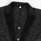 cheap Outerwear-Steampunk 18th Century 17th Century Coat Tuxedo Tailcoat Ren Faire Vampire Solid Colored Men&#039;s Steampunk Carnival Masquerade Party / Evening Adults&#039; Coat