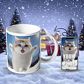 cheap Personalized Gifts-Personalized Photo Gift Mug  Custom Wedding Gift for Couple Wedding Gift Coffee Mugs Cup Custom Ceramic Mug Customizable Mug 11oz