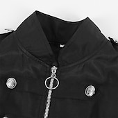 cheap Outerwear-Retro Vintage Punk &amp; Gothic Medieval Tailcoat Trench Coat Witch Cosplay Solid Colored Fancy Dress Women's Steampunk Walpurgis Night Halloween Carnival Masquerade Party / Evening LARP Adults' Coat