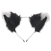 preiswerte Haarstyling-Zubehör-Katzenohren (gedämpftes Brot in Form von Katzenohren), Glöckchen-Haarband, Haar-Accessoires, japanisches Katzen-Kopfband, Halloween-Party, sexy Haarband
