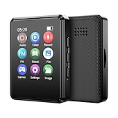 Χαμηλού Κόστους MP3 player-φορητό mp3 player bluetooth hifi στερεοφωνικό πρόγραμμα αναπαραγωγής μουσικής 1,8 ιντσών οθόνη αφής mp3 player φοιτητικό walkman mini αναπαραγωγή βίντεο mp4
