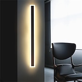 cheap Indoor Wall Lights-LED Acrylic Wall Lamp RF Remote Control Dimmable Timing LED Indoor Wall Lamp Suitable for Balcony  Bedrooms Living Rooms Study Rooms Corridors Bathrooms and Office Spaces