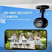 abordables Caméras IP d&#039;intérieur-A4 mini ip wifi caméra sans fil maison bébé moniteur 1080p hd version nocturne micro enregistreur vocal surveillance caméra de sécurité