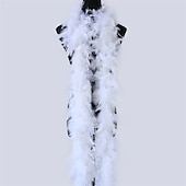 זול אביזרי פוטבוט&#039;-boland deluxe feather boa 70 אינץ&#039; אביזרי לבוש לצעיף נוצות הודו