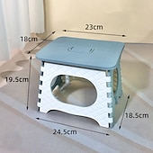 お買い得  パティオの装飾-プラスチック折りたたみ小さなスツールキャンプポータブル靴交換スツールクリエイティブミニ屋外ポータブル折りたたみスツール家庭用