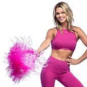 olcso photobooth kellékek-boland - cheerleader pom pom 1 db rajongói sportkiegészítő karneváli tematikus buli jga
