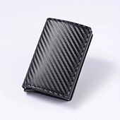 cheap Storage &amp; Organization-8-cards Men&#039;s Wallet Card Holder, Minimalist, RFID Anti-theft Scan Pop-up Aluminum Alloy Card Box