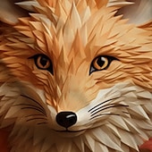abordables Animaux 3D de Fille-Fille 3D Renard Tee-shirts Chemises Manche Courte 3D effet Eté Actif Mode Le style mignon Enfants 3-12 ans Col Ras du Cou Extérieur Casual du quotidien Standard