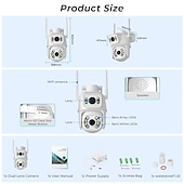 billige IP-nettverkskameraer for innendørs bruk-didseth 8mp 4k wifi ptz kamera dobbel linse videoovervåking beskyttelse ai menneskelig monitor nattsyn utendørs sikkerhet cctv cam