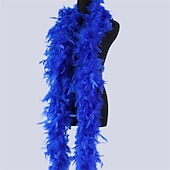 זול אביזרי פוטבוט&#039;-boland deluxe feather boa 70 אינץ&#039; אביזרי לבוש לצעיף נוצות הודו