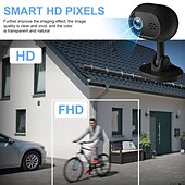 abordables Caméras IP d&#039;intérieur-A4 mini ip wifi caméra sans fil maison bébé moniteur 1080p hd version nocturne micro enregistreur vocal surveillance caméra de sécurité