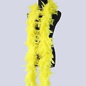 זול אביזרי פוטבוט&#039;-boland deluxe feather boa 70 אינץ&#039; אביזרי לבוש לצעיף נוצות הודו