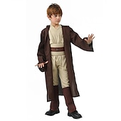 preiswerte Kostüme für Jungen-Jedi Ritter Cosplay Kostüm Outfits Kostüm Cosplay for Jungen Kinder Karneval Maskerade