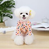 halpa Takit-Koirat Kissat Takit Takki Muoti söpö tyyli Talvi Lämmin Pehmeä Pestävä Mukava ulko- Urheilu Koiran vaatteet for Bichon Frise Villakoira Pomeranian Pienelle lemmikille papillon