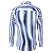 cheap Men&#039;s Button Down Shirts-Men&#039;s Shirt Dress Shirt Button Down Shirt Black White Red Long Sleeve Stripes Lapel Spring &amp;  Fall Office &amp; Career Wedding Party Clothing Apparel