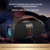 رخيصةأون مكبرات الصوت-LITBest H60 سماعة بلوتوث بلوتوث محمول الخارج صوت ستيريو المتحدث من أجل PC كمبيوتر محمول الهاتف المحمول