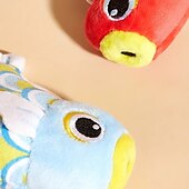 Недорогие Игрушки для собак-Жевательные игрушки Плюшевые игрушки Интерактивная игрушка с Прочный Выпускать давление Игрушка для прорезывания зубов для Собаки Коты В помещении На открытом воздухе Игрушки для животных
