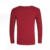 abordables Pull col rond-Homme Pull Pull en maille torsadée A côtes Tricoter Tricoté Plein Col V Garder au chaud Décontractées Usage quotidien Vacances Vêtement Tenue Automne hiver caramel Noir M L XL
