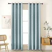 economico Curtain blackout-tende oscuranti per la camera da letto dei bambini tende a stella scintillanti color argento con isolamento termico per ragazzi e ragazze con occhiello antico trattamento finestra superiore tende a 1
