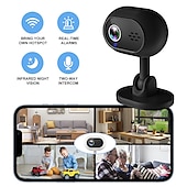 abordables Caméras IP d&#039;intérieur-A4 mini ip wifi caméra sans fil maison bébé moniteur 1080p hd version nocturne micro enregistreur vocal surveillance caméra de sécurité