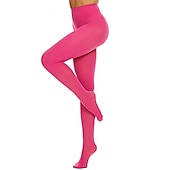 cheap Accessories and More-Retro Vintage 1980s Tights Solid Color Women&#039;s Performance Club Pride Parade Adults&#039; Pants All Seasons