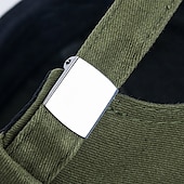 billiga Huvudbonader för herrar-Unisex Mössa Docker Cap Brättelösa hattar Svart Rubinrött Polyester Mode Ledigt Minimalism Utomhus Semester Slät Justerbara Mode
