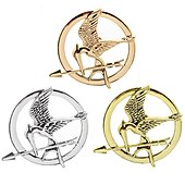 cheap Accessories-Hunger Games Mockingjay Brooch Pins Cosplay Movie Cosplay for Men&#039;s Women&#039;s Adults&#039; Masquerade