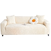 baratos Cobertura de Sofa-Capa de sofá jacquard floral capa elástica macia e durável capa de sofá 1 peça de tecido spandex protetor de móveis lavável ajuste poltrona assento/loveseat/sofá/sofá xl/sofá em forma de l