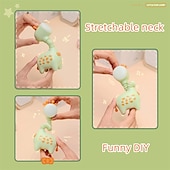 economico Lucine notturne per bambini e neonati-stile popolare per bambini luce notturna per animali giraffa carina lampada da lettura ricaricabile con testa mobile piccolo regalo per bambini luce notturna giraffa testata del letto per dormitorio