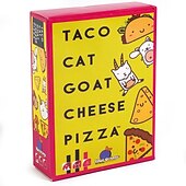 cheap Games &amp; Accessories-English Taco Cat Goat Cheese Pizza Board Game Cards Santa Cookie Elf Candy